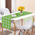 cheap Table Runners-Green Lucky Shamrock St. Patrick&#039;s Day Table Runner, Seasonal Spring Holiday Kitchen Dining Table Decoration For Indoor Outdoor Home Party Decor