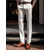 levne společenské kalhoty-Pánské Oblekové Kalhoty Oblek Kalhoty Přední kapsa Straight-Leg Bez vzoru Pohodlné Obchod Denní Dovolená Módní Elegantní &amp; moderní Černá Bílá