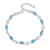 cheap Wearable Accessories-Online Celebrity The Same New Type Of Imitation Natural Topaz Suit Tiktok Live Broadcast Popular Color Treasure Ring Earring Pendant Female