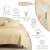 cheap Duvet Cover Sets-Fantasy Forest Mushrooms Pattern Duvet Cover Set Comforter Set Soft 3-Piece Luxury Cotton Bedding Set Home Decor Dusk Bedding Gift King Queen Full Size