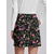 preiswerte Golfhosen-Damen Golfrock Schwarz Unten Blumen Herbst Winter Damen-Golfkleidung, Kleidung, Outfits, Kleidung