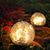 cheap Landscape Lights-Solar Powered Ice Hockey Buried Lamp Lawn Inserted Lamp Outdoor Courtyard Garden Step Atmosphere Decoration Led Crack Lamp