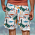 billige strandshorts for menn-palm tree men&#039;s resort 3d-trykte brettshorts badebukser elastisk midje snøring med nettingfôr aloha hawaiisk stil feriestrand s til 3xl
