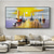 cheap Landscape Paintings-Mintura Handmade Abstract Boat Oil Paintings On Canvas Wall Art Decoration Modern Landscape Picture For Home Decor Rolled Frameless Unstretched Painting