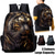 cheap Graphic Print Bags-Men&#039;s Animal Backpack 3D Tiger Print Backpack - Large Capacity, Multi-Pocket Back to School Bag in 3 Colors