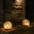 cheap Landscape Lights-Solar Powered Ice Hockey Buried Lamp Lawn Inserted Lamp Outdoor Courtyard Garden Step Atmosphere Decoration Led Crack Lamp