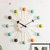 cheap Metal Wall Decor-Large Wall Clock Metal Decorative Silent Non-Ticking Big Clocks Modern Home Decorations for Living RoomBedroomDining Room Office