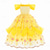 cheap Movie &amp; TV Theme Costumes-Beauty and the Beast Princess Belle Dress Flower Girl Dress Girls&#039; Movie Cosplay Cute Children&#039;s Day Wedding Wedding Guest