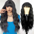 cheap Party Wigs-Green Wig with Bangs Soft Long Wavy Wigs for Women Curly Synthetic Fiber Wig Replacement Halloween Costumes Cosplay Party Wigs St.Patrick&#039;s Day Wigs