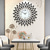 cheap Metal Wall Decor-Large Wall Clock Metal Decorative Silent Non-Ticking Big Clocks Modern Home Decorations for Living Room Bedroom Dining Room Office