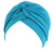 abordables Arabe musulman-Chapeaux turban doux pré-noués mode bonnet de turban cancer headwrap de chimiothérapie chapeau de sommeil couleur unie orange pour femmes jour des rois quotidien décontracté