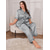 preiswerte Kigurumi Pyjamas-Erwachsene Feste Farbe Pyjamas Nachtwäsche Pyjamas-Einteiler Kigurumi-Pyjamas Cosplay Für Damen Alltagskleidung Normal Karikatur