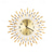 cheap Metal Wall Decor-Large Wall Clock Metal Decorative Silent Non-Ticking Big Clocks Modern Home Decorations for Living Room Bedroom Dining Room Office