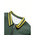 olcso klasszikus póló-Férfi POLO trikó Zip Polo Szabadtéri Sport Hajtóka Negyed irányítószám Rövid ujjú Divat Modern Színes Csík Kollázs Cipzár Nyár Normál Katonai zöld Sötétkék POLO trikó