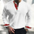 Χαμηλού Κόστους Ανδρικά πουκάμισα με στάμπα-ανδρικό πουκάμισο henley casual 3d printed για την ημέρα του Αγίου Βαλεντίνου καθημερινά άνοιξη&amp;amp; καλοκαίρι v λαιμόκοψη μακρυμάνικο μαύρο, λευκό, ροζ s, m, l 4-way stretch