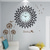 cheap Metal Wall Decor-Large Wall Clock Metal Decorative Silent Non-Ticking Big Clocks Modern Home Decorations for Living Room Bedroom Dining Room Office