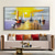 cheap Landscape Paintings-Mintura Handmade Abstract Boat Oil Paintings On Canvas Wall Art Decoration Modern Landscape Picture For Home Decor Rolled Frameless Unstretched Painting