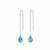 cheap Wearable Accessories-Online Celebrity The Same New Type Of Imitation Natural Topaz Suit Tiktok Live Broadcast Popular Color Treasure Ring Earring Pendant Female