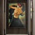 cheap People Paintings-Spain Style Flamenco Arts Couple Canvas Handpainted Dancer Woman Wall Art Dancing Wall Decor Handmade On Canvas Home Office Decoration(No Frame)