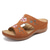 baratos Sandálias Confortáveis-sandálias femininas com bordados florais – sapatos casuais de verão com biqueira aberta e sola confortável para caminhadas ao ar livre