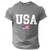 baratos T-shirt Homem estampado gráfico-Camiseta masculina de algodão com bandeira nacional dos EUA, camisa esportiva clássica casual, manga curta, camiseta confortável, esportes ao ar livre, férias, verão, roupas de grife
