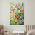 cheap Animal Paintings-Hand painted Abstract Colorful Butterfly Oil Painting on Canvas animal painting Original Nature Scenery pattle knife Painting Custom Planting  Art Modern oil painting for Wall Art Bedroom Wall Decor