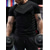 cheap Gym Tank Tops-Men&#039;s Fitness Tops Sports T-Shirt Crew Neck Short Sleeve Sport Casual Daily Gym Quick dry Breathable Soft Color Block Black Yellow Activewear Fashion Basic