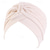 abordables Arabe musulman-Chapeaux turban doux pré-noués mode bonnet de turban cancer headwrap de chimiothérapie chapeau de sommeil couleur unie orange pour femmes jour des rois quotidien décontracté