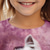 baratos Animais 3D da Menina-Camiseta feminina com estampa 3D de cachorro, rosa, manga curta, estampa 3D, moda verão, fofa, poliéster, infantil, 4 a 12 anos, gola redonda, casual, para atividades ao ar livre, ajuste regular