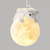 cheap Island Lights-LED Pendant Lights Creative Little Bear 3 Light Color 15 cm Bedroom Bedside Modern Children&#039;s Room Chandelier Home Decoration Hanging Lamp Fixture Island Design Resin Painted Finishes 85-265V