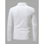 cheap Classic Polo-Men&#039;s Polo Shirt Quarter Zip Polo Work Daily Wear Lapel Long Sleeve Fashion Comfortable Plain Zip Up Spring &amp;  Fall Regular Fit White Polo Shirt