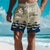 economico pantaloncini da spiaggia da uomo-Waves resort da uomo pantaloncini da surf stampati in 3D costume da bagno elastico in vita con coulisse con fodera in rete aloha stile hawaiano vacanza spiaggia dalla s alla 3xl