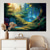 cheap Landscape Prints-Landscape Wall Art Canvas Staircase Forest at Sunrise Prints and Posters Pictures Decorative Fabric Painting For Living Room Pictures No Frame