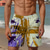 זול מכנסי חוף קצרים לגברים-דגל לאומי פטריוטי לגברים נופש 3D מודפס לוח מכנסי ים בגד ים שרוך מותן אלסטי עם בטנת רשת אלוהה בסגנון הוואי חג חוף s עד 3xl