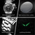 cheap Quartz Watches-OLEVS Men Quartz Watch Minimalist Fashion Casual Wristwatch Luminous Calendar Waterproof Steel Watch
