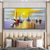 cheap Landscape Paintings-Mintura Handmade Abstract Boat Oil Paintings On Canvas Wall Art Decoration Modern Landscape Picture For Home Decor Rolled Frameless Unstretched Painting