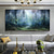 cheap Landscape Paintings-Large hand painted Abstract Forest Oil Painting On Canvas Green Tree Wall Art Original Nature Landscape Painting Custom Painting Modern artwork for Living Room Decor