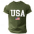 Χαμηλού Κόστους Ανδρικό Γραφικό T-shirt-εθνική σημαία ΗΠΑ ανδρικό γραφικό βαμβακερό μπλουζάκι αθλητικό κλασικό casual πουκάμισο κοντομάνικο άνετο μπλουζάκι αθλητικά υπαίθριες διακοπές καλοκαιρινά ρούχα σχεδιαστών μόδας