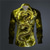 cheap Men&#039;s Printed Shirts-Dragon Men&#039;s Subcultural Abstract 3D Prinetd Shirt Daily Wear Going out Spring Turndown Long Sleeve Black, Yellow, Pink S, M, L 4-Way Stretch Fabric Shirt