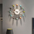 cheap Metal Wall Decor-Large Wall Clock Metal Decorative Silent Non-Ticking Big Clocks Modern Home Decorations for Living RoomBedroomDining Room Office