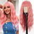 cheap Party Wigs-Green Wig with Bangs Soft Long Wavy Wigs for Women Curly Synthetic Fiber Wig Replacement Halloween Costumes Cosplay Party Wigs St.Patrick&#039;s Day Wigs