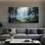 cheap Landscape Paintings-Large hand painted Abstract Forest Oil Painting On Canvas Green Tree Wall Art Original Nature Landscape Painting Custom Painting Modern artwork for Living Room Decor