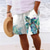 baratos shorts de praia masculinos-Tartaruga marinha vida marinha resort masculino 3d impresso shorts de natação calções de banho bolso cordão com forro de malha conforto respirável curto aloha estilo havaiano férias praia s a 3xl