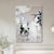 ieftine Picturi Abstracte-pictură în ulei realizată manual, pânză, artă de perete, decorare modernă, abstractă alb-negru, pentru sufragerie, decor pentru casă, pictură rulată fără rame, neîntinsă