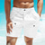 cheap Linen Shorts-Men&#039;s Shorts Linen Shorts Summer Shorts Beach Shorts Button Pocket Elastic Waist Plain Comfort Breathable Short Casual Daily Holiday Fashion Classic Style White Blue