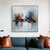 cheap Abstract Paintings-Handmade Oil Painting Canvas Wall Art Decoration Modern Abstract for Home Decor Rolled Frameless Unstretched Painting