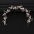 cheap Hair Styling Accessories-Oil Leaves Water Flower Stamens Handmade Woven Diy Bride s Braided Hair Headband Jewelry