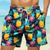 ieftine pantaloni scurți de plajă pentru bărbați-ananas tropical bărbați stațiune pantaloni scurți de baie imprimați 3d pantaloni scurți de baie trunchi de baie snur de buzunar cu căptușeală din plasă confort scurt respirabil aloha stil hawaian