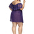 cheap Sexy Lingerie-Ladies Sexy Transparent Seductive Sexy Nightgown One Line Shoulder Nightdress Home Outfits