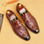 cheap Premium Leather Loafers-Men&#039;s Genuine Leather Crocodile Pattern Loafers with Metal Bit – Luxury Slip-On Dress Shoes for Business, Weddings &amp; Formal Occasions